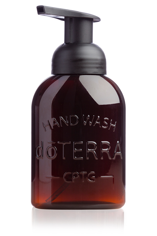 Amber Foaming Hand Wash Dispenser Minyak Esensial doTERRA